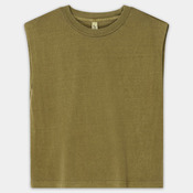 Women's Garment Dyed Muscle Tee
